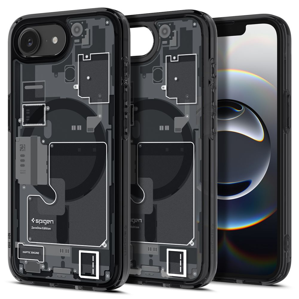 Spigen Ultra Hybrid Case (Apple iPhone 16e, Apple iPhone 17e), Smartphone Hülle, Schwarz - Bild 4