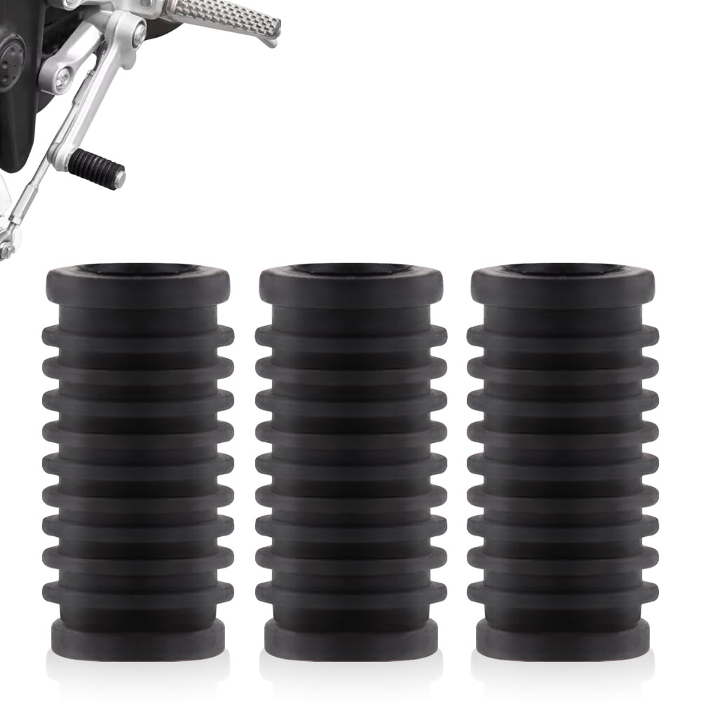 

Motorcycle Parts Change Rubber Shift Cover Kickstart Rubber Anti-Slip Easy Installation (Black, 3 Pack)
