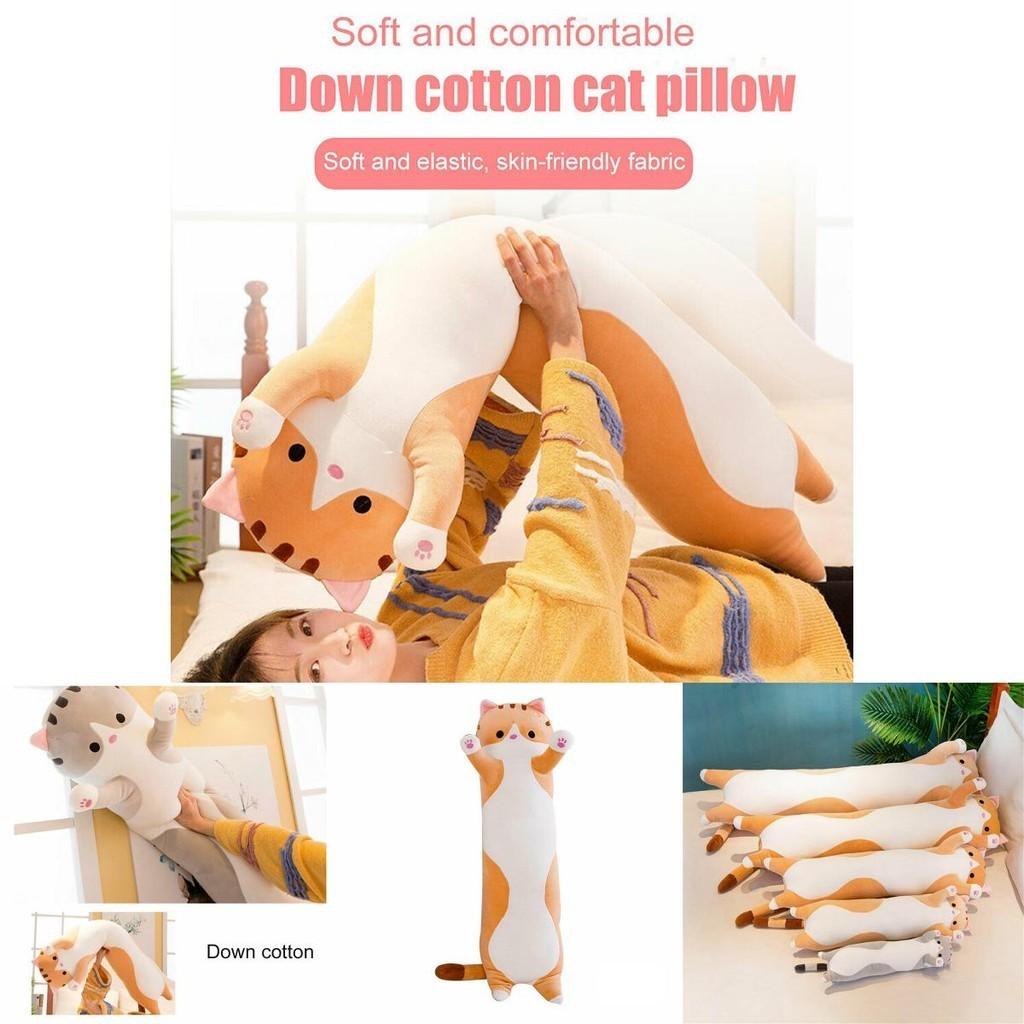 Cozy Long Cat Plush Toy Soft Stuffed Doll Ideal For Kids Gift And Home Decor Needs