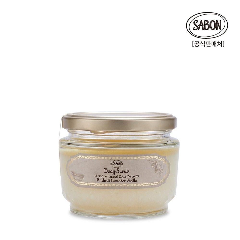 

Sabon Body Scrub Patchouli Lavender Vanilla 320g + Wood Scoop