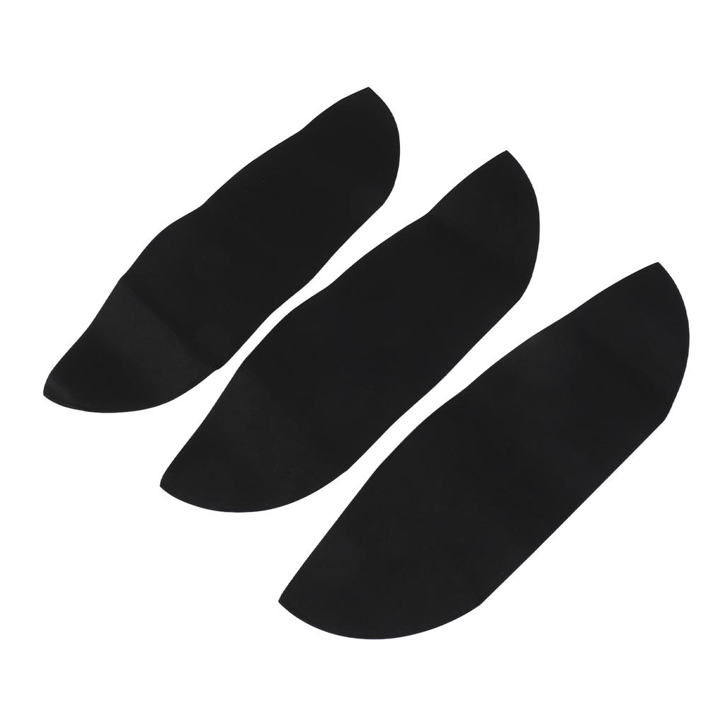 3PCS Planter Basket Liner Felt Fabric Window Box Liner Replacement for Hanging Plant Flower Garden Fence Black