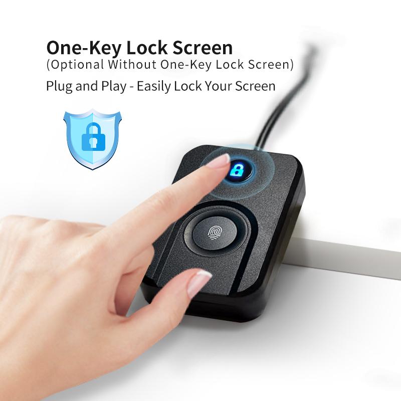 USB Reader Biometric Fingerprint Login Lock Screen Scanner Module Device For Windows 10 11 Hello and Security Key Safe