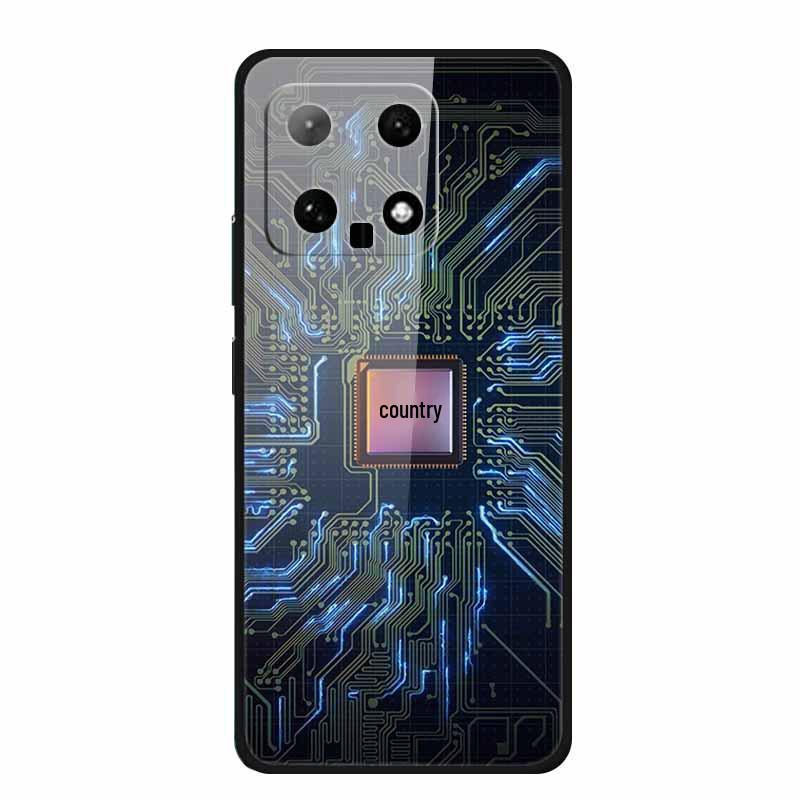 Xiaomi 14 Phone Case: Colorful Butterfly Design, Tempered Glass, Creative Style, Hot Seller