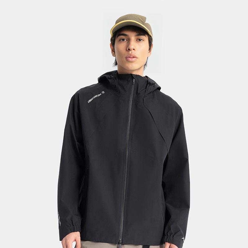 Li Ning CF Su Wan Long Jia Series Outdoor Breath Series Comfortable Casual Simple Hooded Loose Windproof Waterproof Breathable Jacket AEMV003-4