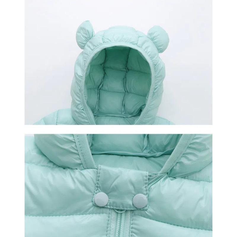 Autumn and Winter Kids Pants Children's Down Jackets for Boys and Girls New Cotton-padded Suit Kids Cotton-padded Coat Coat Top 3 Sets