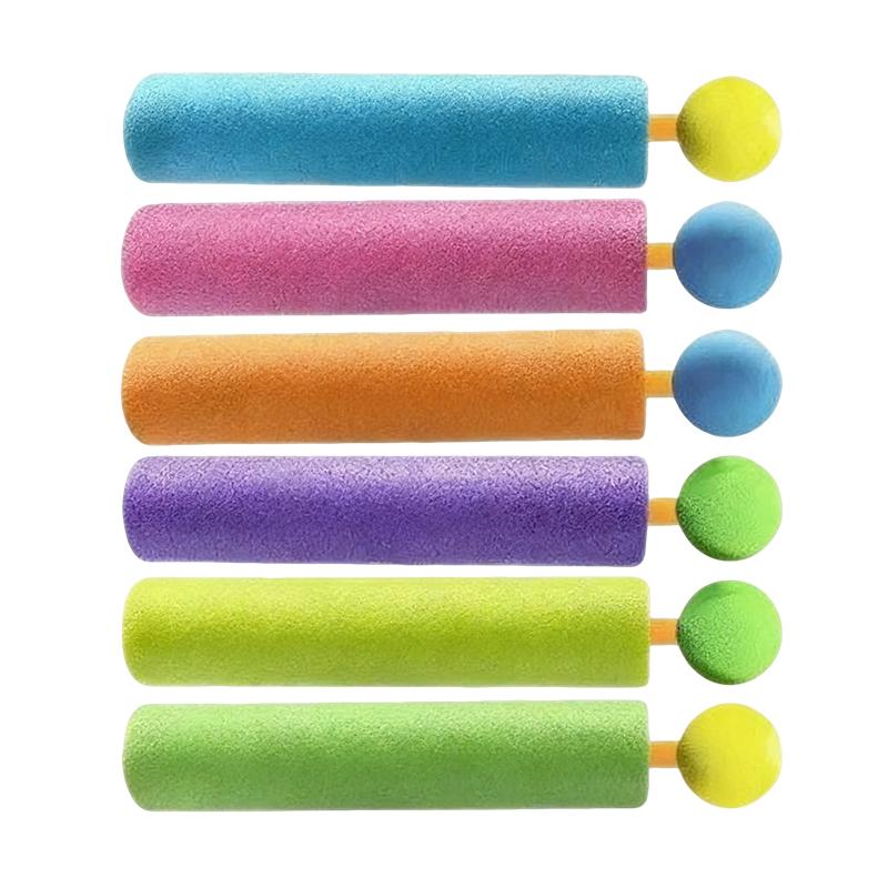 1/3/6PCS Assorted Color EVA Water Gun Pool Beach Garden Outdoor Water Games Prop Water Squirter Suitable for Party Gathering ZYF
