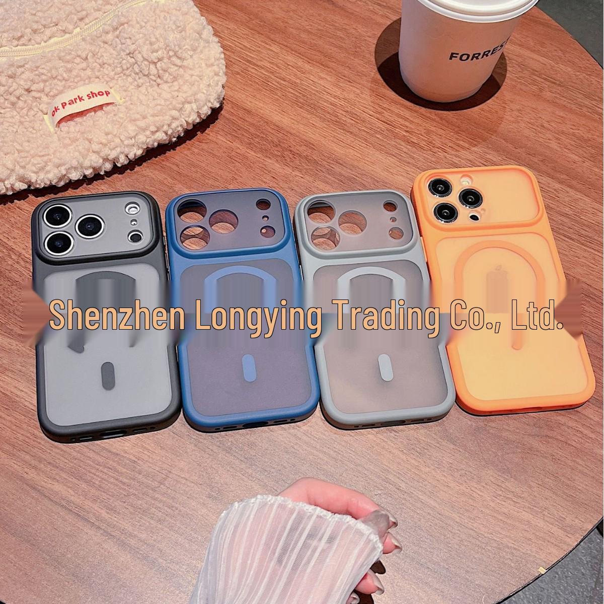 

Apple 17 Pro Max Drop-Proof Magnetic Window iPhone 16 Pro Skin Case Set iPhone 16 Pro Max