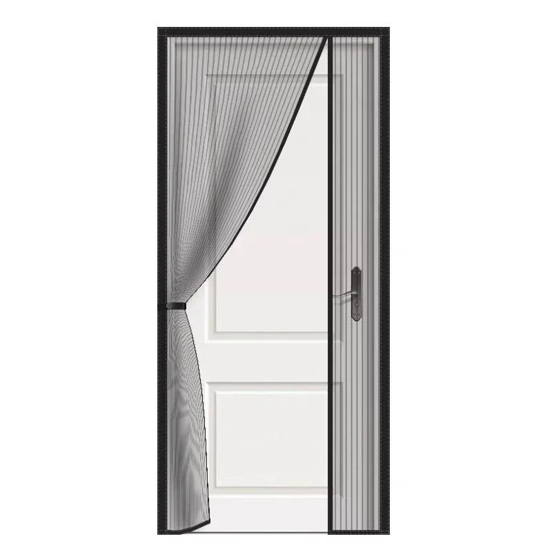 Side-Open Magnetic Door Curtain Summer Mosquito & Fly Proof Home No Punching Magnetic Screen Door Curtain Anti Mosquito Insect Fly Bug Door Curtain