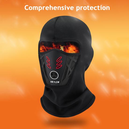 Lyžařská kukla Ochrana obličeje Pánská Dámská Venkovní Do chladného počasí Zimní Motocyklová Snowboardová Jízda na kole Větruodolná Termální Fleecová Ochrana obličeje Nákrčník