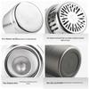 FUGUANG 500ml Pure Titanium Insulated Tea Infuser Mug