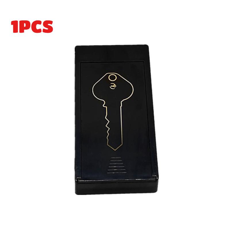 Magnetic Key Holder Under Car - Durable Plastic Spare Key Hider with Strong Magnet for Car/Home/Office - Never Locked Out