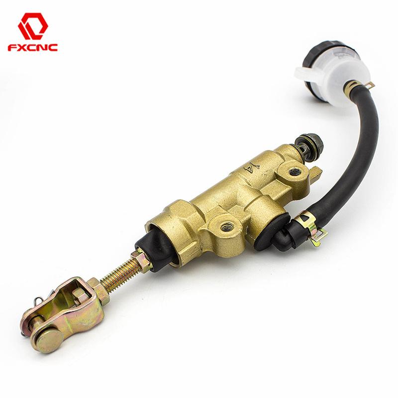 50mm Motorcycle Accessories Rear Brake Master Cylinder Pump Universal Hydraulic Pumps Golden
