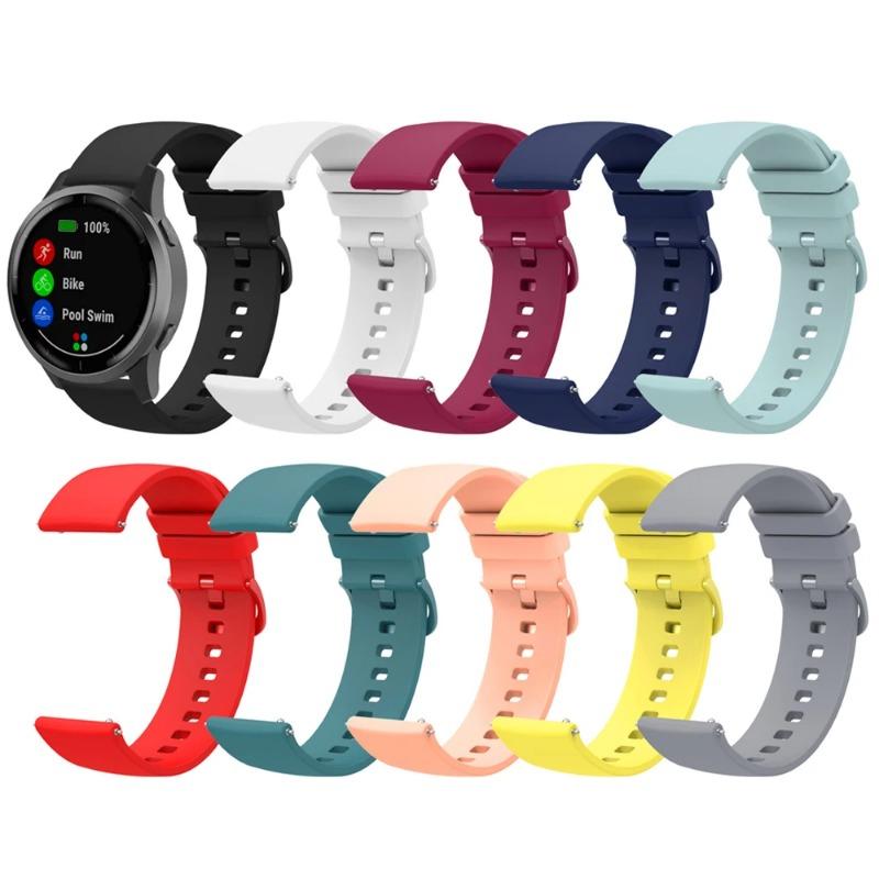 Silicone Strap+Case for Garmin Active6 Soft Protector Shell For Garmin Active 6 Colorful Sport Wristband Replaceable Accessories