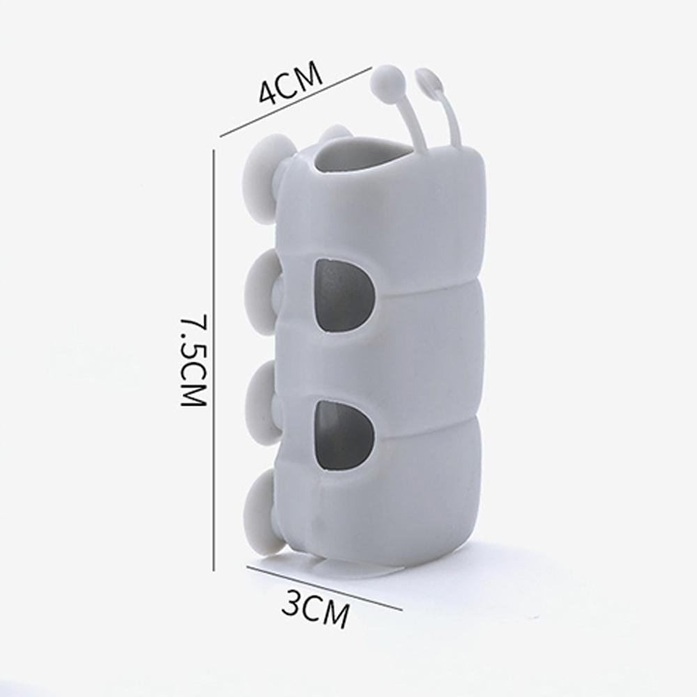 2pcs Silicone Shower Head Holders Relocatable Shower Head Suction Cup Holder