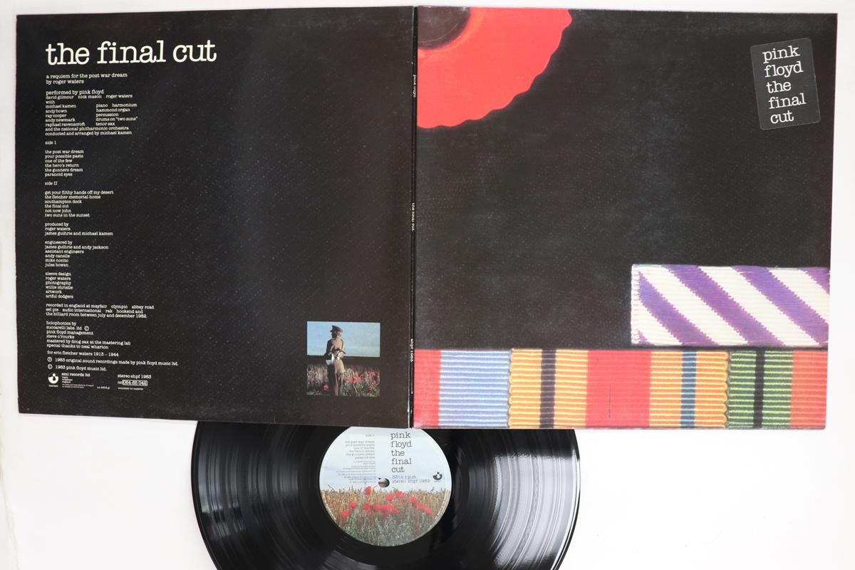 Виниловая пластинка PINK FLOYD Final Cut SHPF1983 HARVEST 1983 UK Rock Б/у