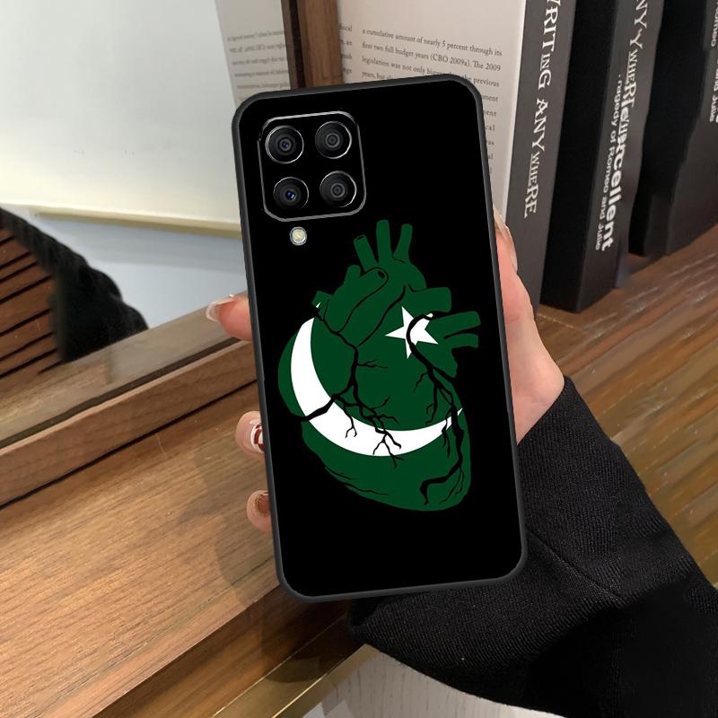 Pakistan Passport Flag Case For Samsung Galaxy M56 M16 M36 M33 M53 M13 M12 M32 M52 M20 M15 M55 M31 M14 M35 M34 M54