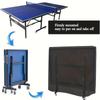 210D Oxford Waterproof Table Tennis Cover Dustproof Sunproof Heavy Duty with Zipper Indoor Outdoor