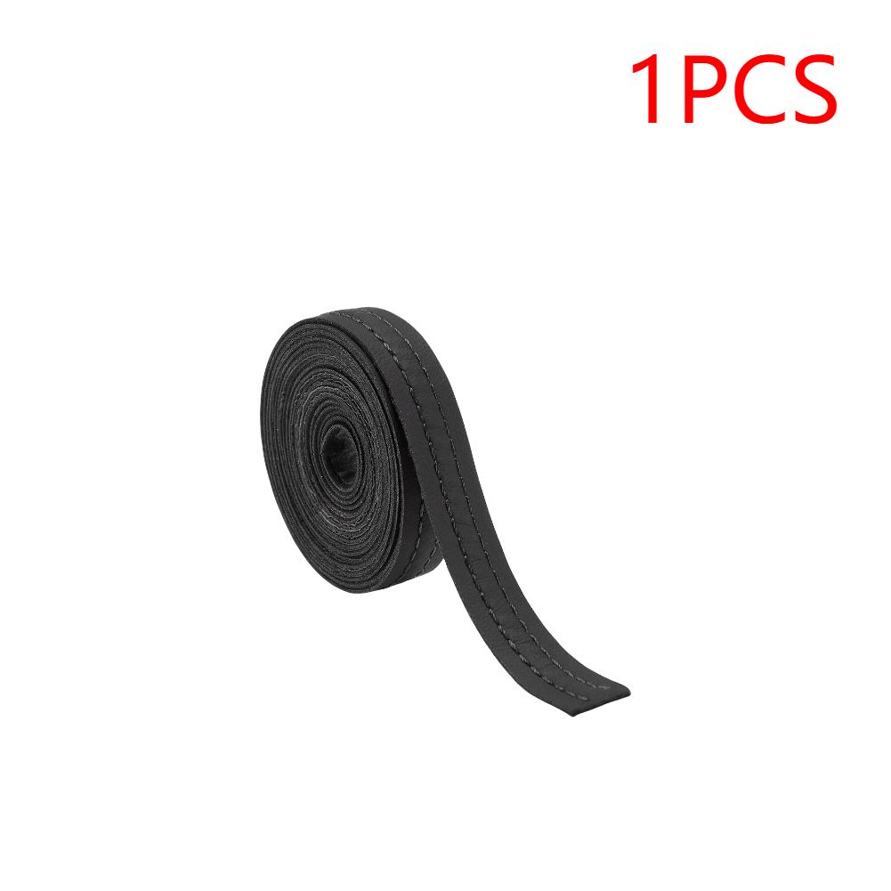 1-5 Pcs Door Dashboard Sticker Self-Adhesive Moulding Trim Self-Adhesive Dashboard PU Leather Decorative Line Car Decoration