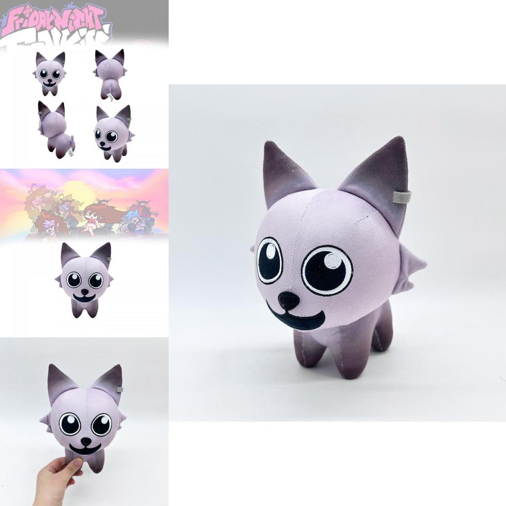 Adorable Garn47 Gray Cat Plush Toy Soft Stuffed Animal For Collectors And Gifts