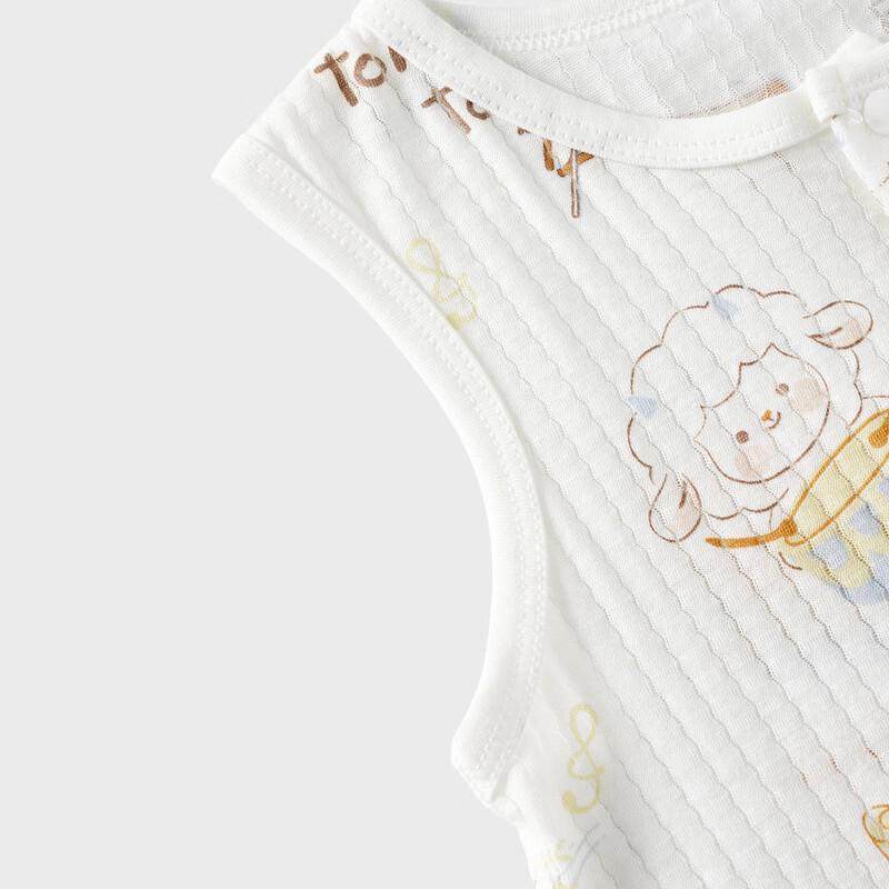 TONGTAI Baby Sleeveless Pure Cotton Romper
