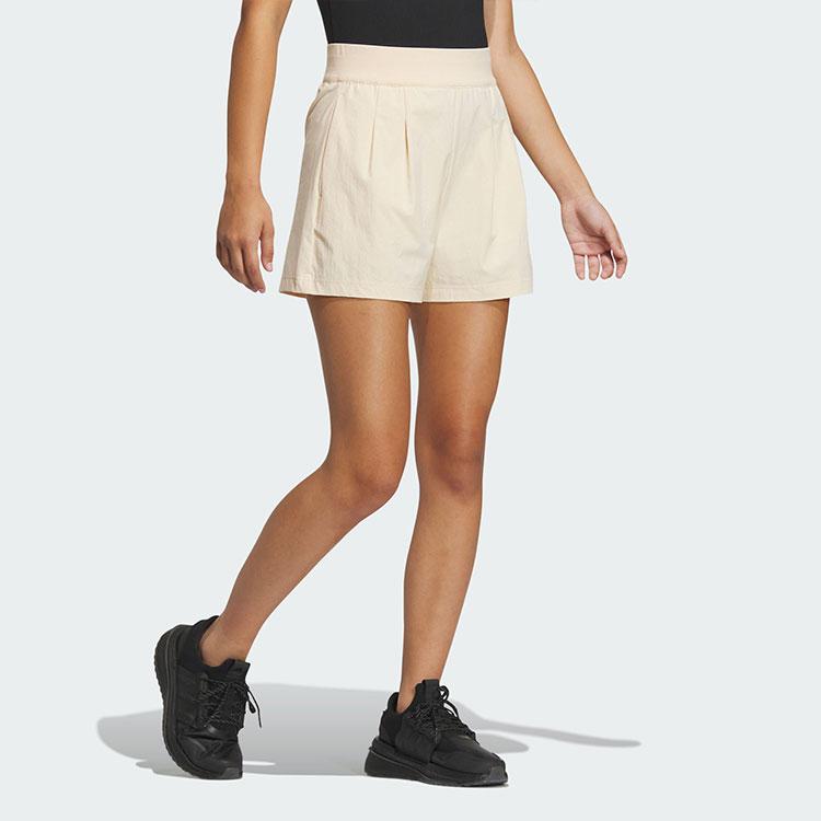 New Adidas SPORTSWEAR SHORTS Casual Shorts Women's Sandy Brown IM8829