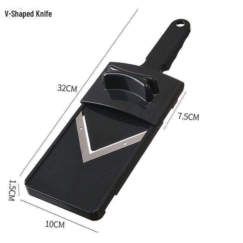 

Капусторезка и овощерезка для японской свиной отбивной, шинкованного салата и нарезки картофеля V-shaped blade, medium size