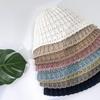 Men's and Women's Daily Bucket Hat Fresh Knit Bucket Hat