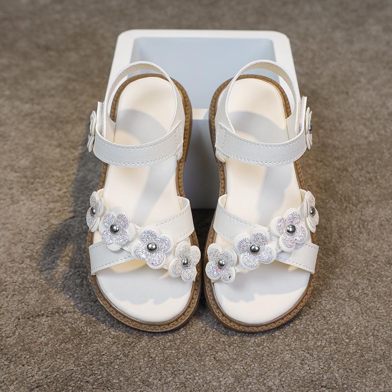 

Anti-slip New Style Shoes - Beach Shoes for Girls - Student Sandals 36 бежевий