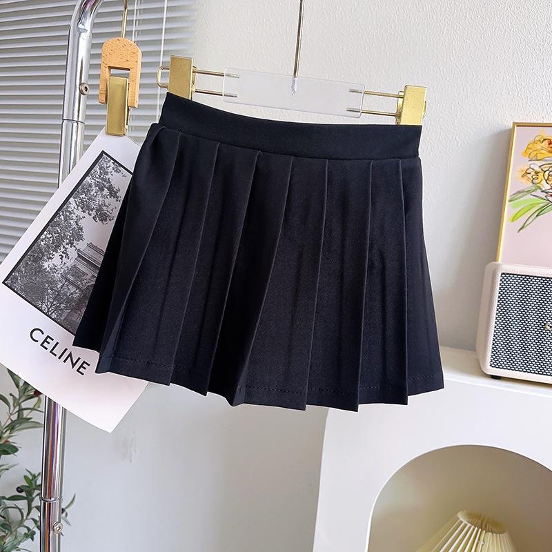 Девичье платье-рубашка без рукавов в академическом стиле для весны и осени (ACA061) Size 110