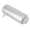Radiator Coolant Aluminum Catch Tank 80ml Overflow Reservoir Automobile UniversalSilver