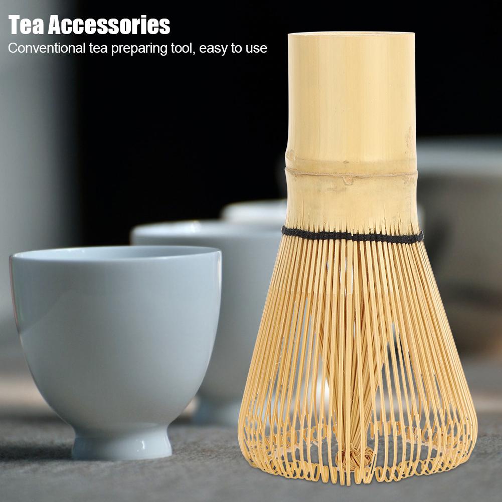 120 Prongs Traditional Matcha Tea Whisk Brush Tool Tea Accessory for Matcha Tea Making