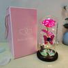 1PC Artificial Rose Flowers Glass Rose LED Light Galaxy Rose Gift For Valentine's Day