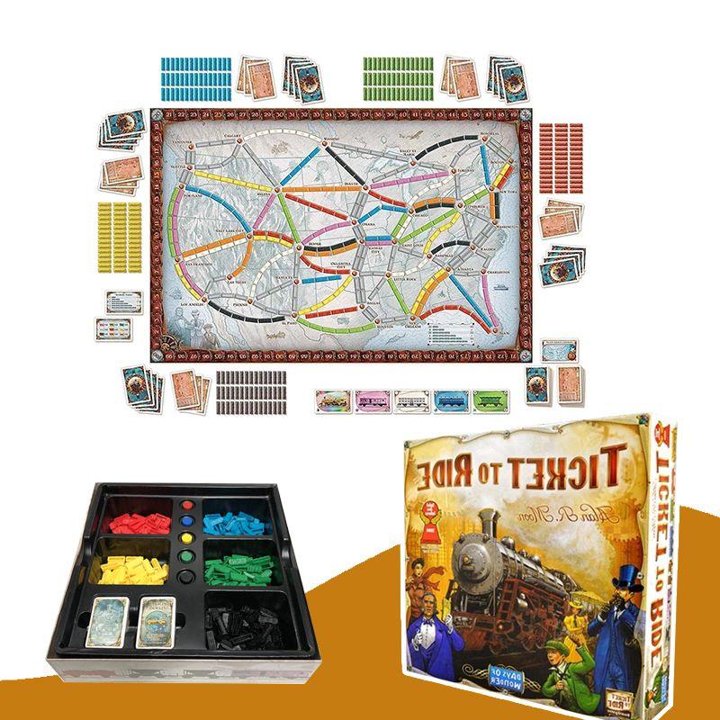 Spannendes Ticket to Ride Brettspiel Days of Wonder 1912 Erweiterungsset
