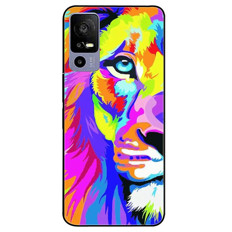 For TCL 40R 5G Case 6.6'' Silicone Soft Fashion TPU Phone Cover for TCL 40 R 5G Cases T771K T771A T771H Bumper Funda For TCL 40R