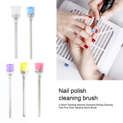 Cleaning Brush Bit Bristles Portable Nylon Wool Soft Nail Drill Dust Removing Brush Home Use