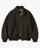 Suare Heritage Wool Harrington Jacket Dark Brown