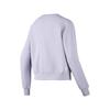 Skechers Comfort Sports Series Round Neck Pullover Long Sleeve Short Sweatshirt Women Sweatshirt Lavender P324W033-02N4