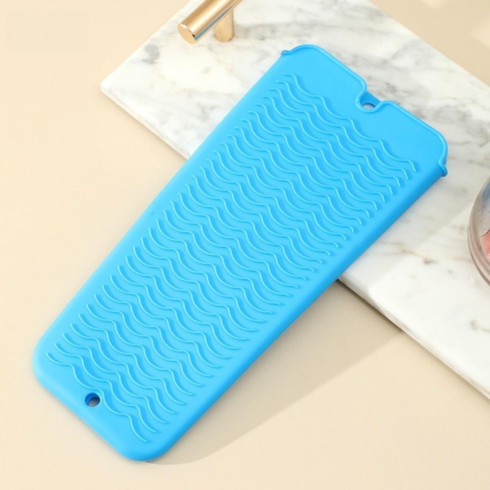 Multifunctional Hair Straightener Pouch Non-Slip Heat Resistant Pad Hair Styling Tool