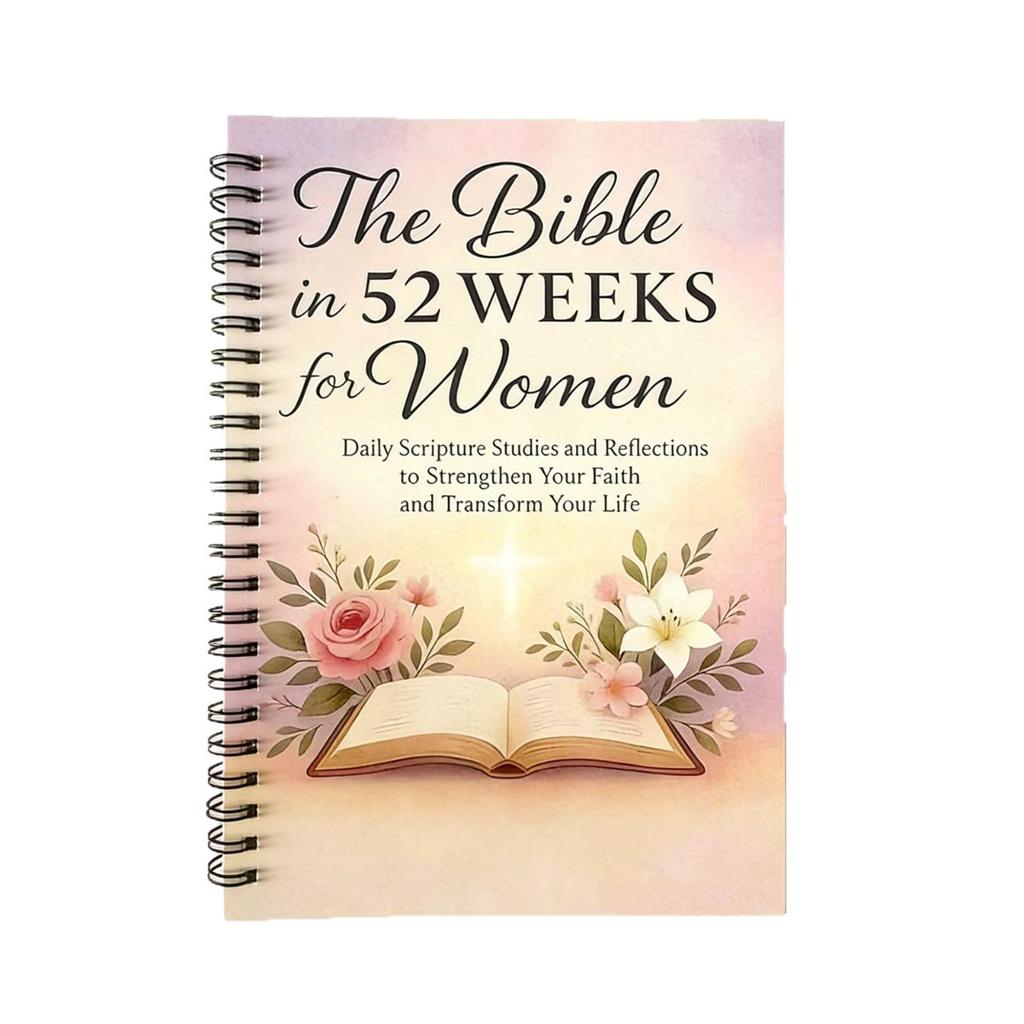 52-Week Story & Planning Workbook: Spiral Bound Notebook for Annual Goals