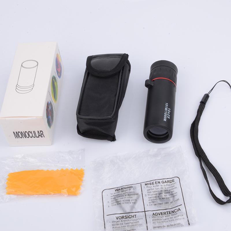 8x21 Mini HD Monocular Telescope with Night Vision for Mobile Photography and Outdoors