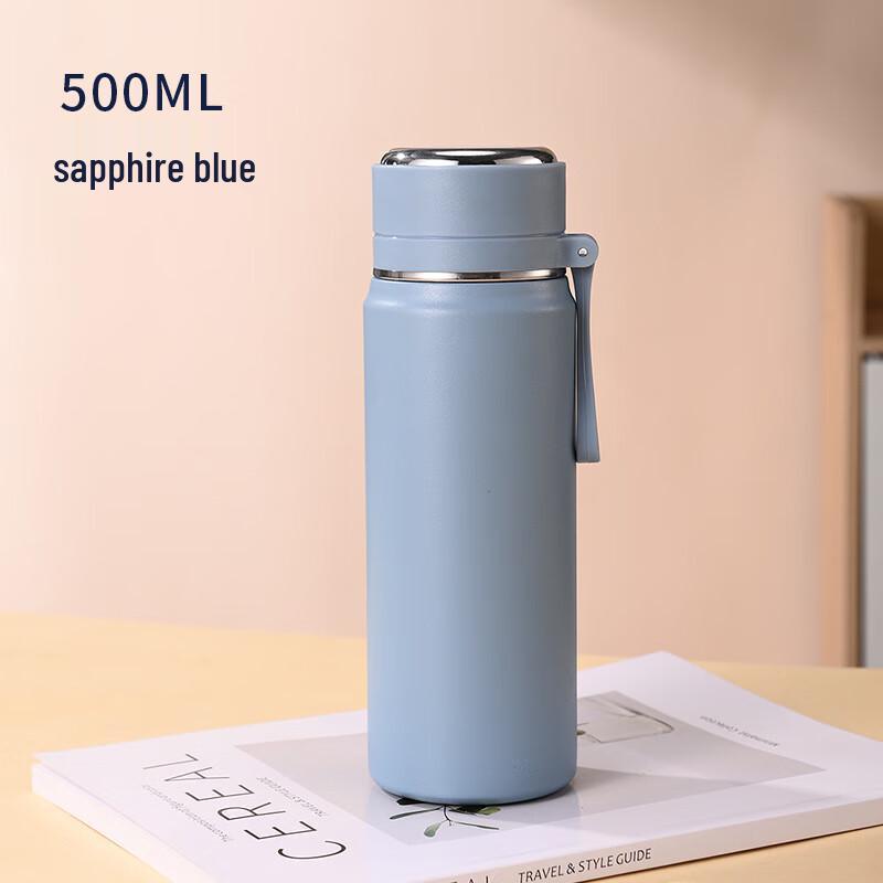 Shangqi 316 Stainless Steel Double Lid Insulated Water Bottle