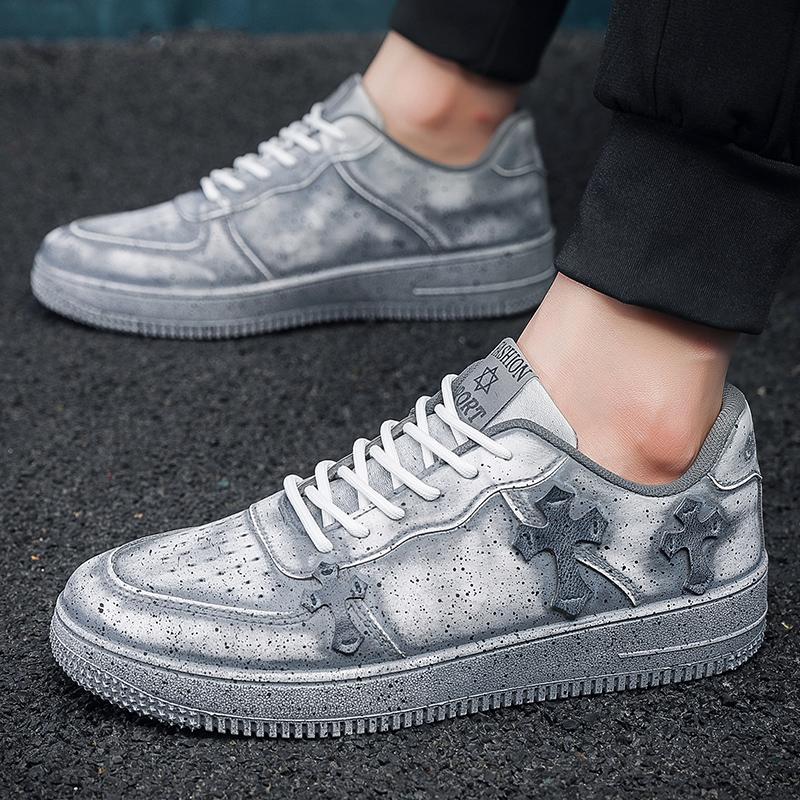 Fashion Elastic Laces Sneakers Casual All-match Footwear Round Toe Outdoor Comfortable Non-slip Water Proof Spring and Autumn  Main Push