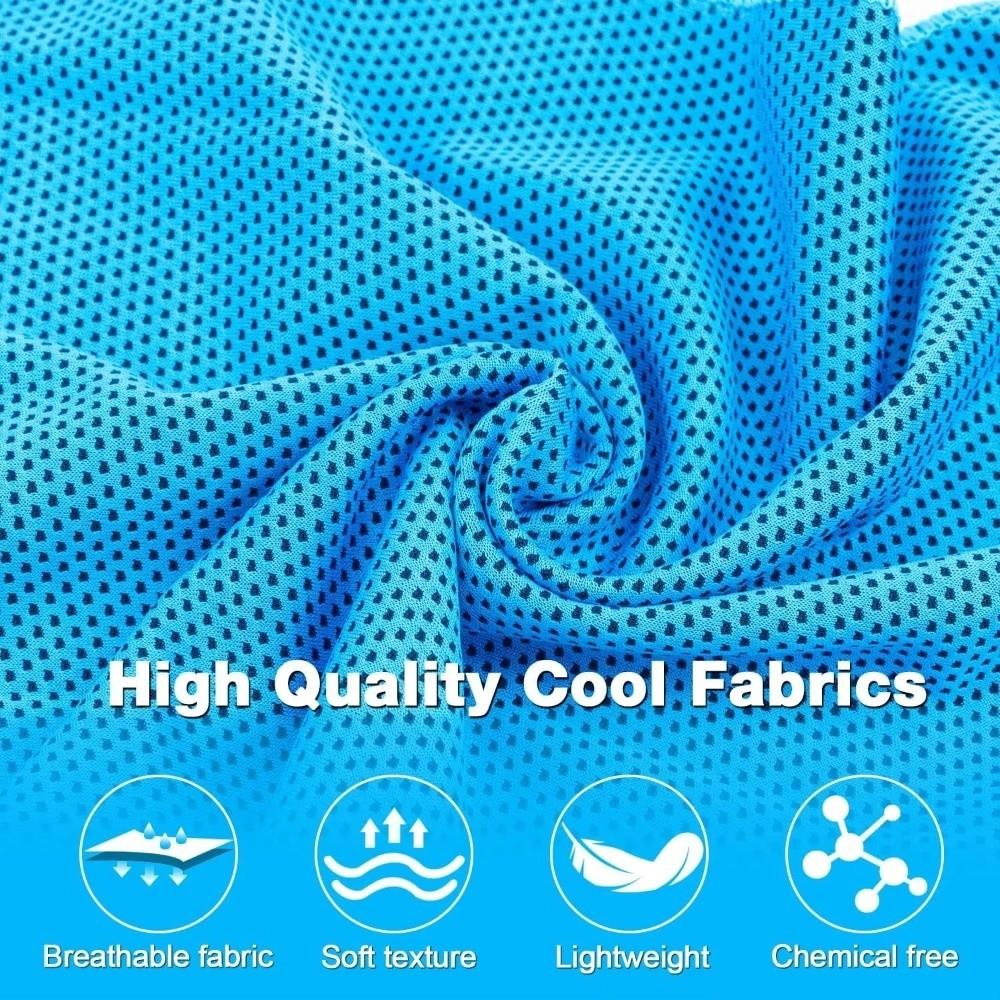 Ultra Soft Cooling Towel Breathable Bath Beach Towel New Ice Wipes  Summer