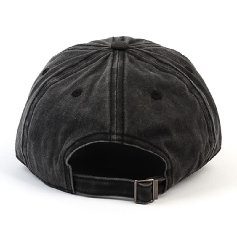 Universal Chemistry Thunder Pigment Washing Black Ballcap Washing Ball Cap