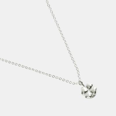 SQUAZ Kleeblatt Halskette Anhänger Halskette Hypoallergenfrei Nickelfrei Halskette SEAR014