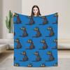 Simpsonsed Cartoon  Blanket Velvet Autumn/Winter   Multifunction Warm Throw Blanket For Bed Couch Bedding Throws