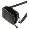 Bally Beckett Solid Color Versatile Leather Crossbody Bag Men Bags Black 6313596