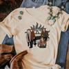 Supernatural T Shirt Women Comic Japanese Top FeUnisex Harajuku Clothes Aesthetic Clothes