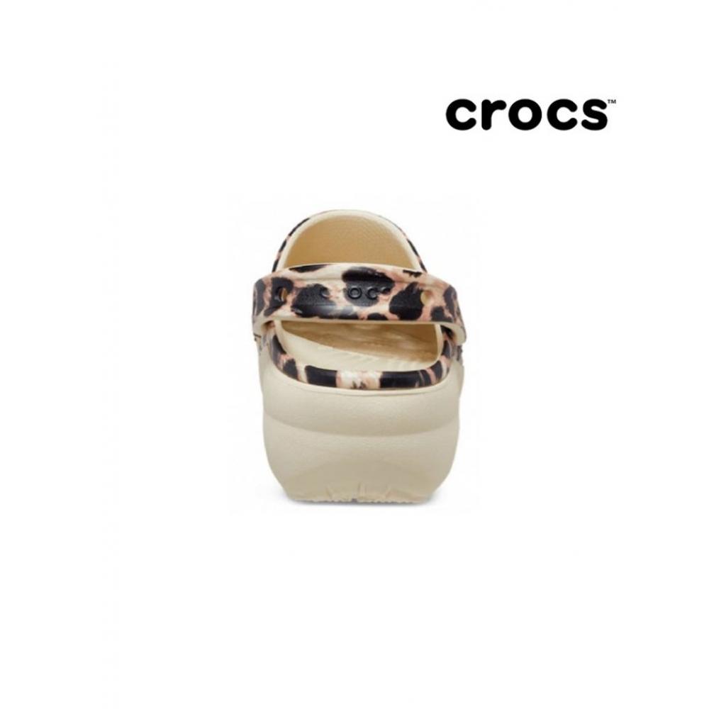 CrocS Women S claSSic Platform Animal Mix clogS Leopard 207844 2y4