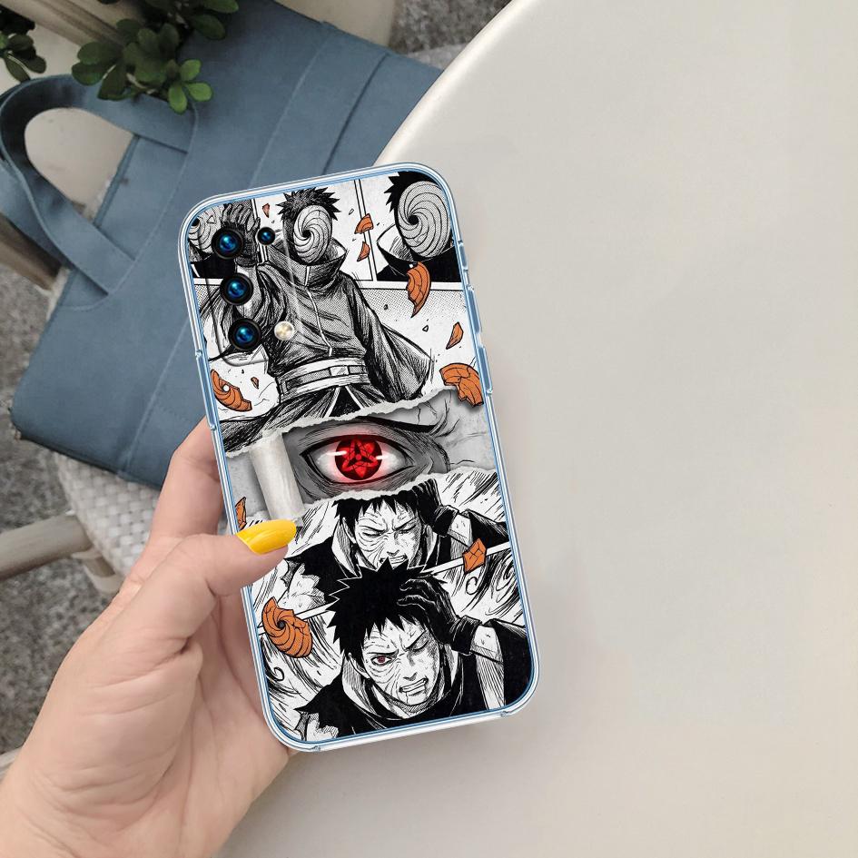 LO75 NARUTO Uchiha Obito Phone Case for Motorola Moto Edge 20 30 40 50 S30 Fusion Ultra Pro Neo Lite + G200 G23